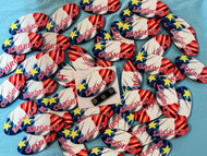 Badge / name tag personnaliser acadien / souvenir