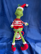 Grinch assis de noël personnalisé