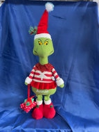 Grinch de noël personnalisé debout