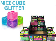 A VENIR-cube-GLITTER asst color Squish Nouveautés