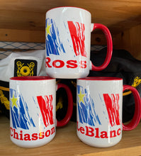 Charger l'image dans la galerie, Tasse Acadienne rouge et blanc 15 oz (personnalisé) souvenir
