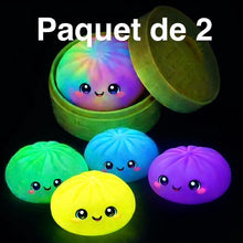 Charger l'image dans la galerie, Qualité Squishy Dumpling Mystère Glow in Dark (Paquet 2 ou 4) Nouveautés
