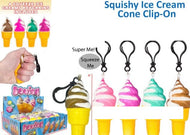 Squishy ice cream clip-on Nouveautés