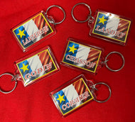 porte-clés personnaliser acadien / souvenir automobile