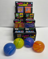 Cube-BALL asst color Squish Nouveautés