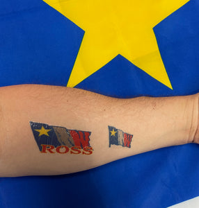 Tattoo Acadien avec 1 nom famille personnaliser souvenir