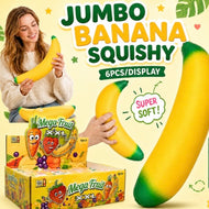 Jumbo Banane Squishy  17.5 pouces  Nouveautés