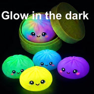 Qualité Squishy Dumpling Mystère Glow in Dark (Paquet 2 ou 4) Nouveautés