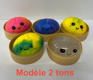 Qualité Squishy Dumpling mystère two toned  Nouveautés