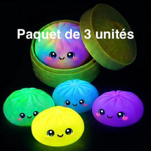 Charger l'image dans la galerie, Qualité Squishy Dumpling Mystère Glow in Dark (Paquet 2 ou 4) Nouveautés
