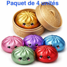 Charger l'image dans la galerie, Qualité Squishy Dumpling mystère Metalic (Paquet de 2 ou 4) Nouveautés
