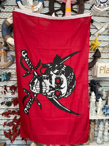 Drapeau Pirate rouge  Flag