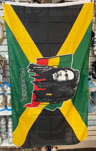 Drapeau Bob Marley