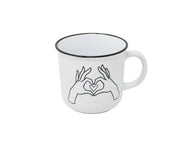 Tasse cadeau (mains-coeur)