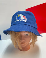 Chapeau qualité / Adulte / unisexe/ one size (drapeau acadien)