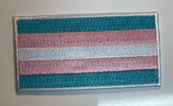 écusson drapeau Trans LGBT