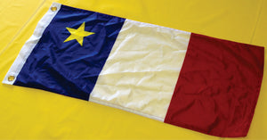 Drapeau Acadien  / extérieur -exterior / Acadian Flag