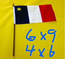 Charger l&#39;image dans la galerie, Drapeau Acadien  / extérieur -exterior / Acadian Flag
