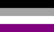 Drapeau fierté asexuel 36