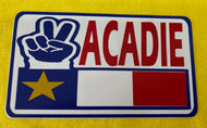 Collant automobile ‘’peace’’ extérieur(4 saisons)