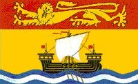 Drapeau Nouveau-Brunswick  / New Brunswick Flag Provinces ou