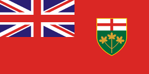 Drapeau Ontario Flag Provinces