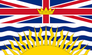 Drapeau Colombie-Britannique / British Colombia Flag Provinces