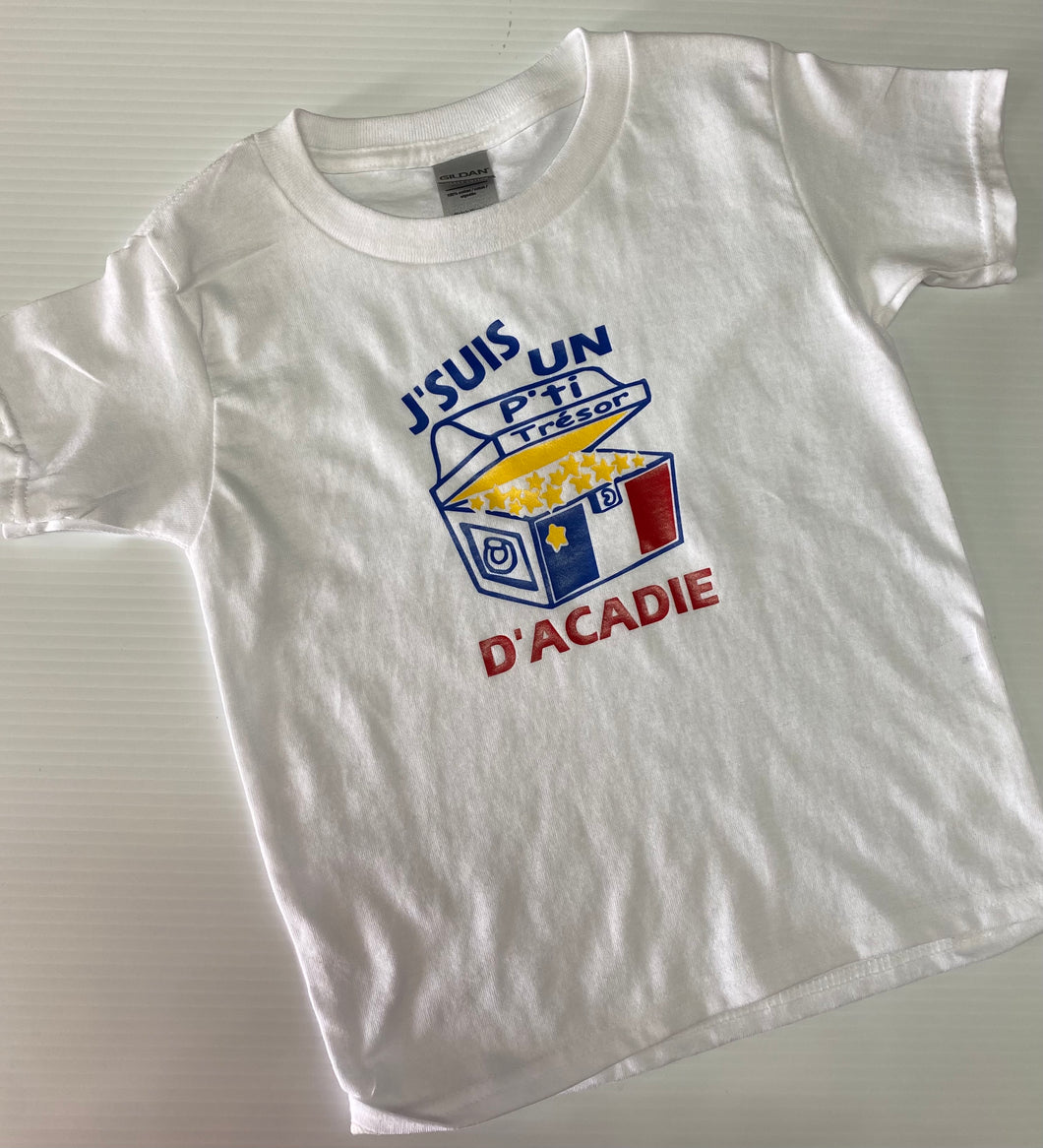 T-shirt bambin (un pti trésor d'acadie)