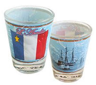 shooter drapeau acadien / souvenir
