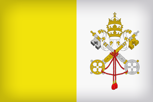 Drapeau Vatican Flag