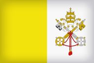 Drapeau Vatican Flag