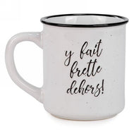 Tasse cadeau blanche (y fait frette dehors)